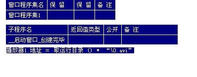 易語言,視頻播放器