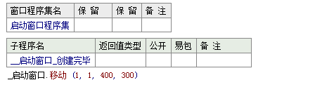 易語言,窗口,位置,大小