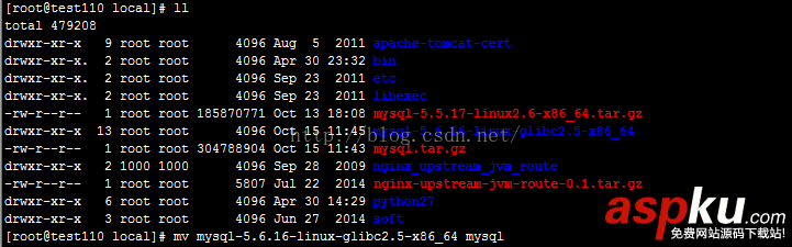 Linux下mysql卸載安裝,Linux下mysql安裝教程,Linux下mysql卸載教程