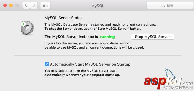 Mac系統,mysql5.7,安裝