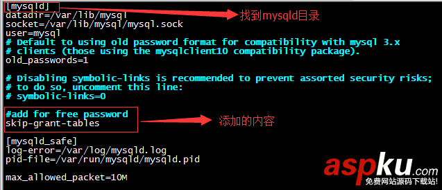 mysql,忘記root密碼