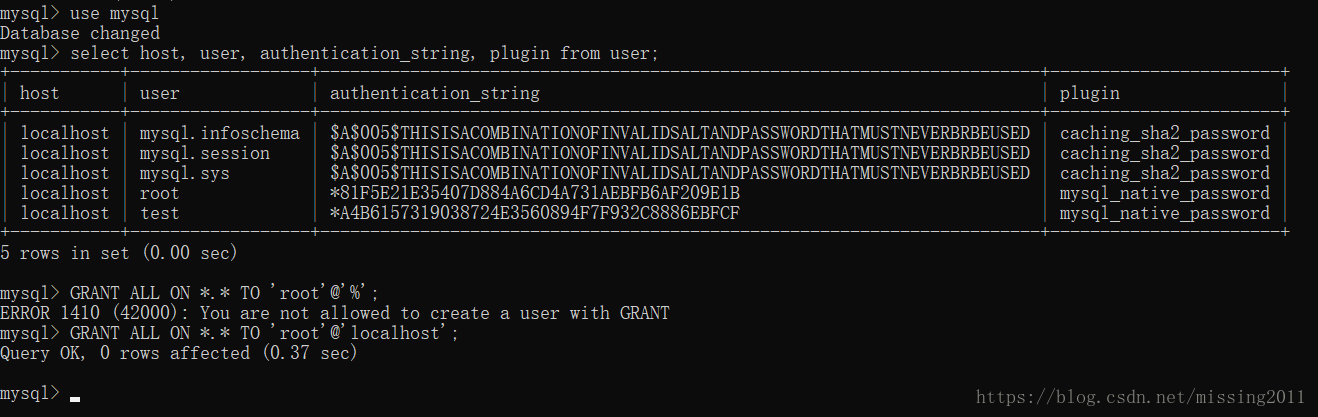 mysql,安裝,配置