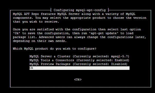 linux系統,ubuntu18.04,mysql 5.7
