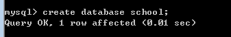 mysql,快速入門