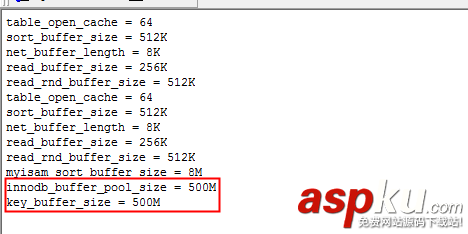 mysql,內存配置,mysql修改內存配置,mysql無法啟動