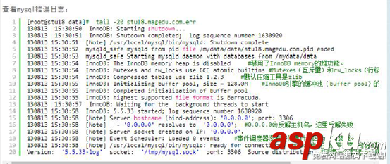 Mysql,日志管理,備份,恢復