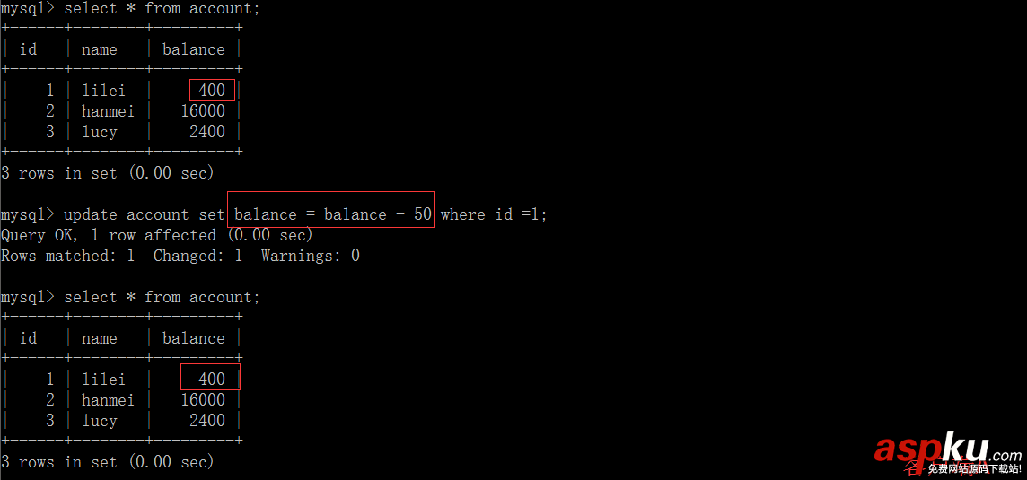 MySQL,事務隔離
