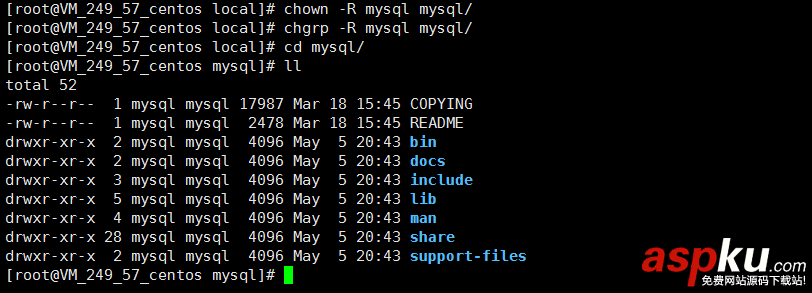 mysql5.7.18二進制包安裝,my.default.cnf
