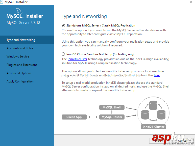 mysql5.7.18,下載,安裝過程
