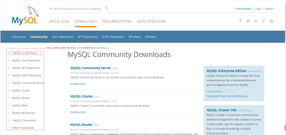Windows,MySQL,安裝教程