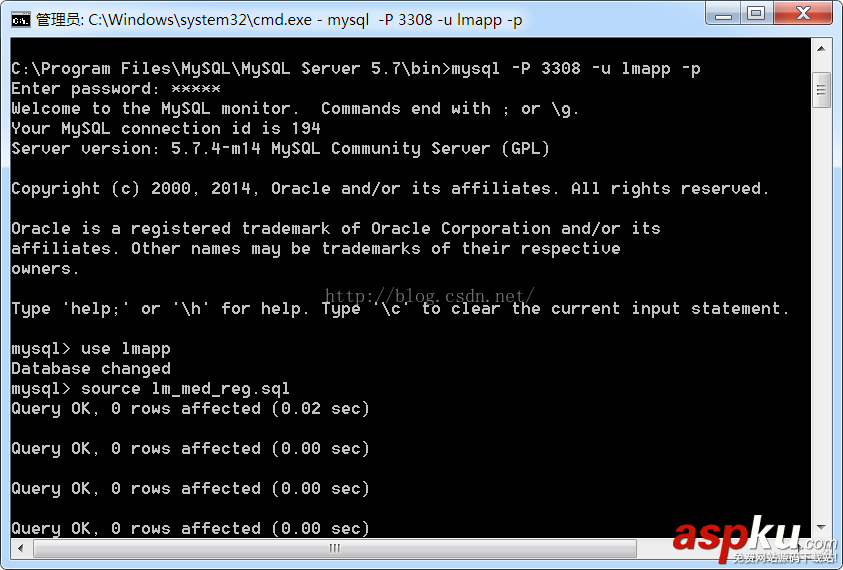 MySQL,命令行導出導入數據庫,MySQL命令行導出導入數據庫實現,MySQL命令行數據庫