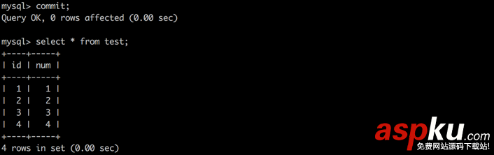 mysql,四種隔離級別,隔離級別,mysql事務隔離級別