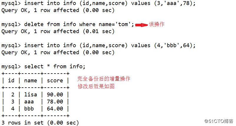 mysql,增量備份,斷點恢復,腳本