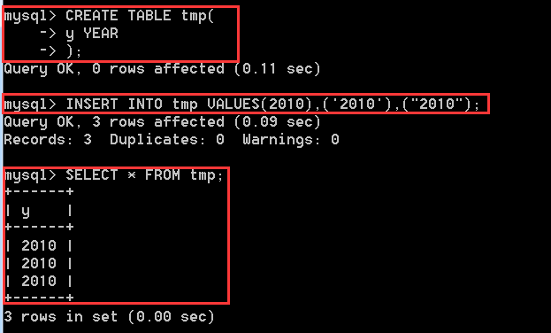 MySQL,數據庫,數據類型
