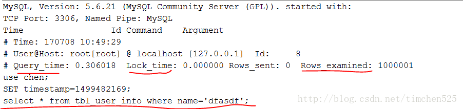 Mysql,查詢日志,慢查詢日志