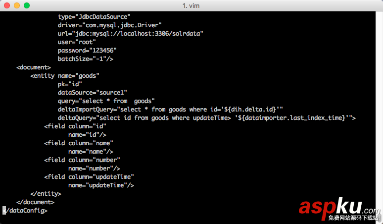 macos,安裝solr,索引mysql