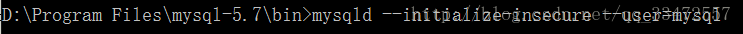 mysql5.7免安裝版配置,mysql免安裝版配置