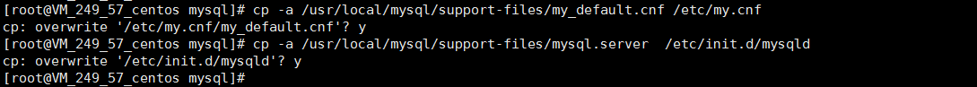 mysql5.7.18二進制包安裝,my.default.cnf