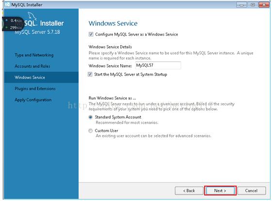 mysql5.7.18,Installer,安裝