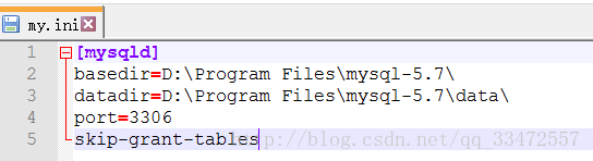 mysql5.7免安裝版配置,mysql免安裝版配置