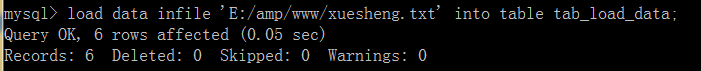 mysql,load,data,導入文件,1290