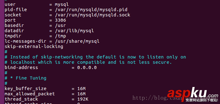 Ubuntu,mysql,遠程登錄
