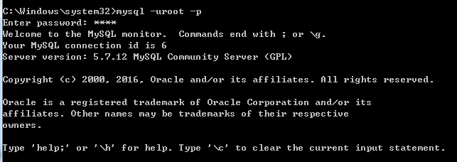mysql5.7,root密碼