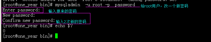 mysql,root密碼,服務器,命令