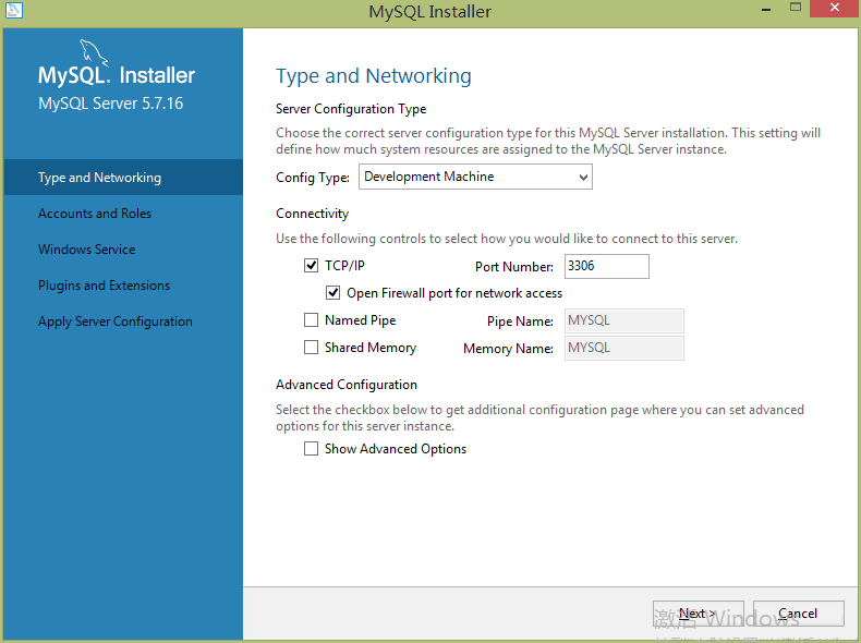 mysql,installer,community,安裝