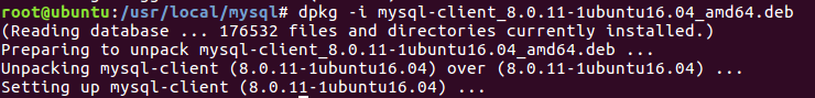 Ubuntu16.04,安裝,mysql5.7.22