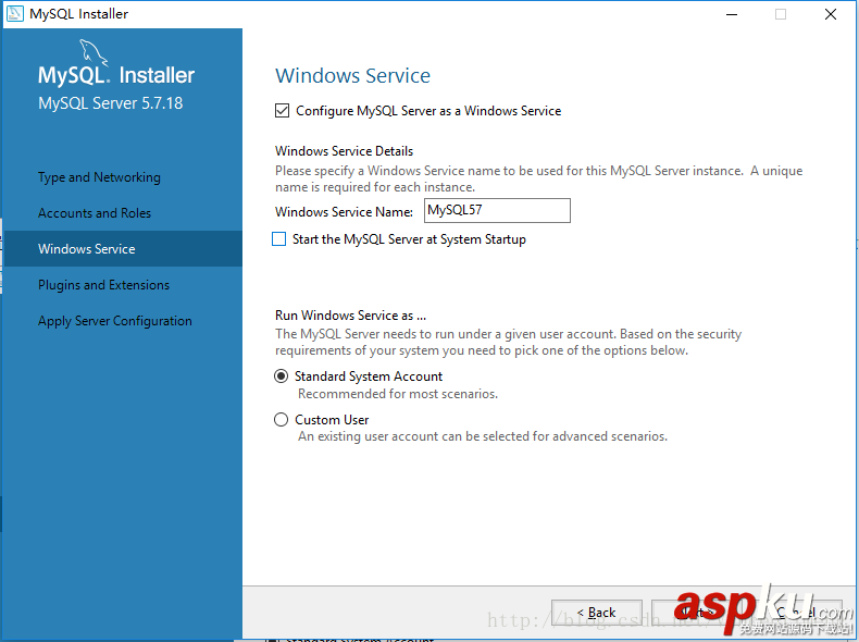windows10,mysql5.7.18,mysql5.7