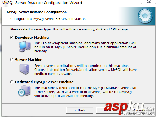mysql5.5,安裝