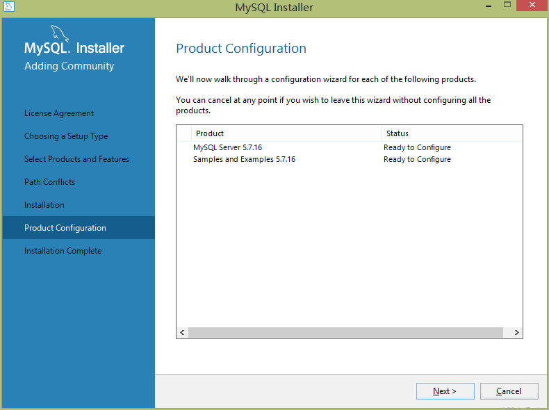 mysql,installer,community,安裝
