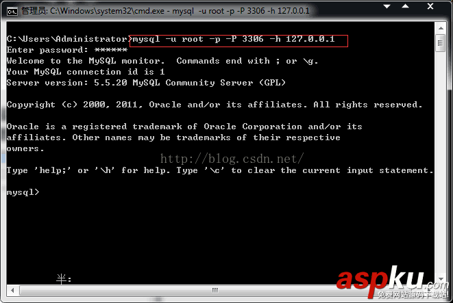MySQL,命令行,MySQL服務,Windows,64