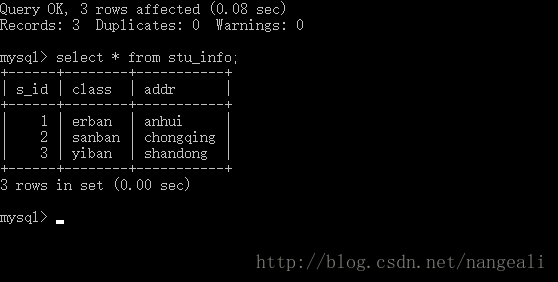 MySQL,多表,創建視圖