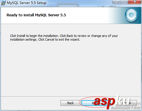 mysql5.5,安裝