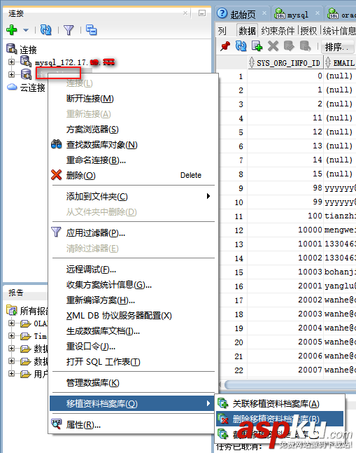 數據庫遷移,Mysql遷移Oracle