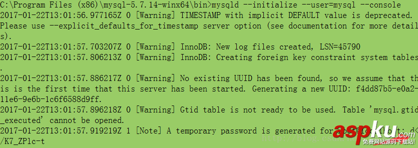 mysql5.7.14配置教程,mysql安裝配置教程