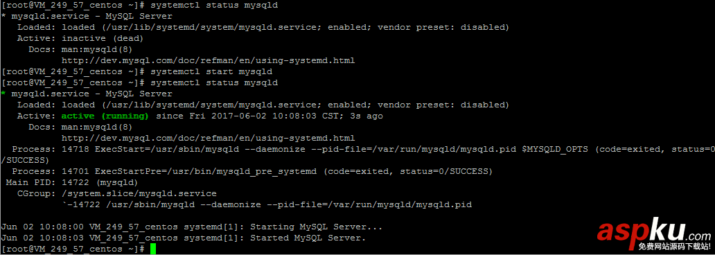 linux,mysql,yum,卸載,安裝