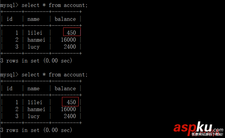 MySQL,事務隔離