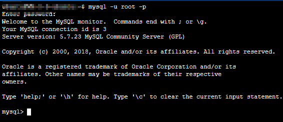 linux系統,ubuntu18.04,mysql 5.7