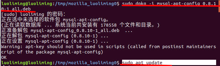Ubuntu,安裝,mysql