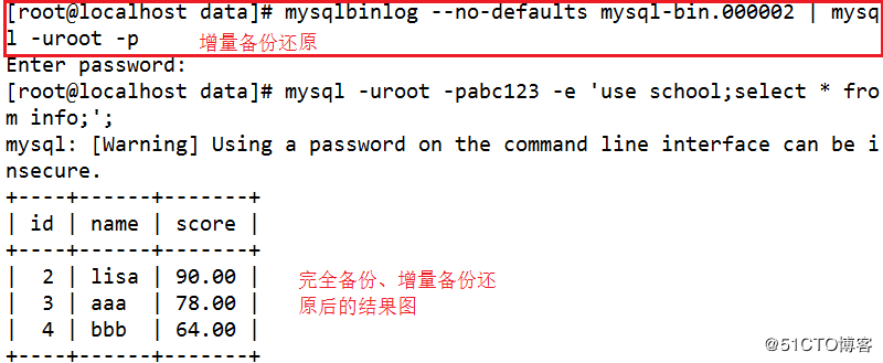 mysql,增量備份,斷點恢復,腳本