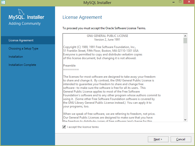 mysql,installer,community,安裝