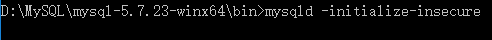 win10,mysql5.7.23,winx64,安裝配置