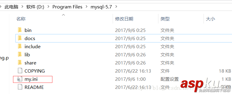 mysql5.7免安裝版配置,mysql免安裝版配置