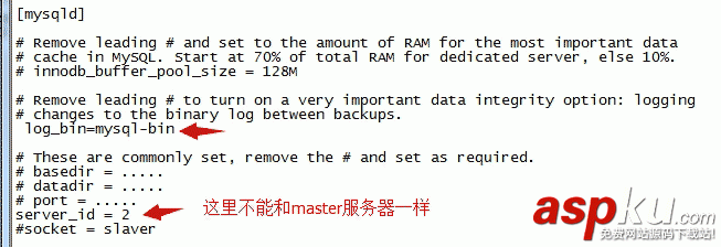 mysql5.6,主從復制