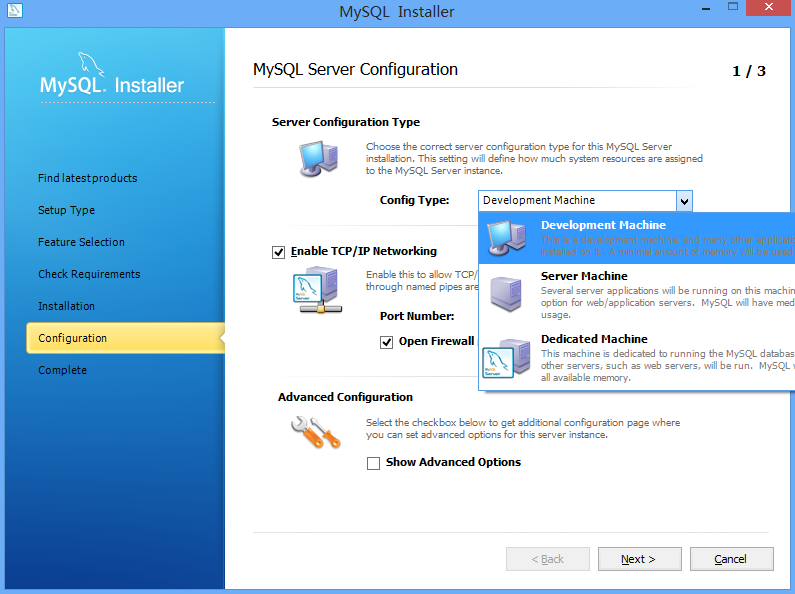 Windows8,mysql5.6.15,安裝,配置