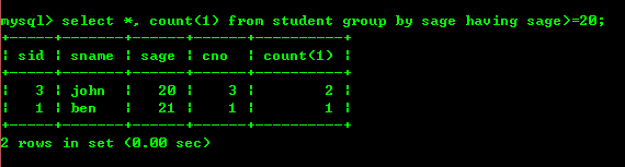 mysql,基礎知識