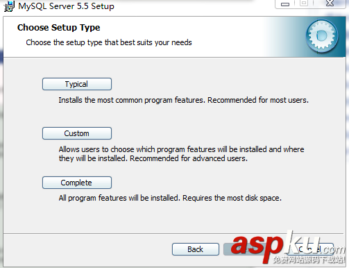 mysql5.5,安裝